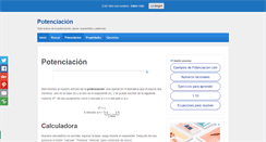 Desktop Screenshot of potenciacion.com