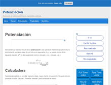 Tablet Screenshot of potenciacion.com